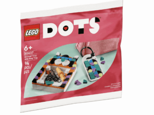 LEGO DOTS 30637 – Zwierzakowa tacka + modna zawieszka DIY