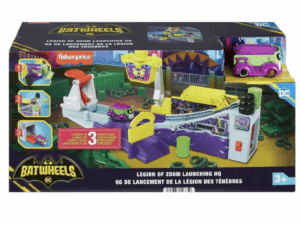Zestaw Tor Batwheels z Wyrzutnią – Przygoda z Batmanem od Fisher-Price