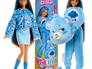 Barbie Troskliwe Misie – Cutie Reveal Wesołe Serce | Lalka + Uroczy Kostium Misia!