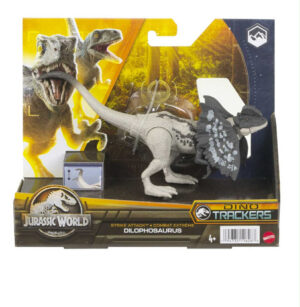 Dinozaur Dilophosaurus HLN56 – Jurassic World | Realistyczna Figurka + AR Zabawa!