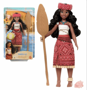 Lalka interaktywna Mattel Disney Moana 2 Singing Adventure Moana 32 cm