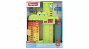 Fisher-Price Aligator Dodający – Edukacyjna Zabawka do Nauki Dodawania (3+)