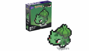MEGA CONSTRUX KLOCKI 374 el POKEMON BULBASAUR PIXEL ART