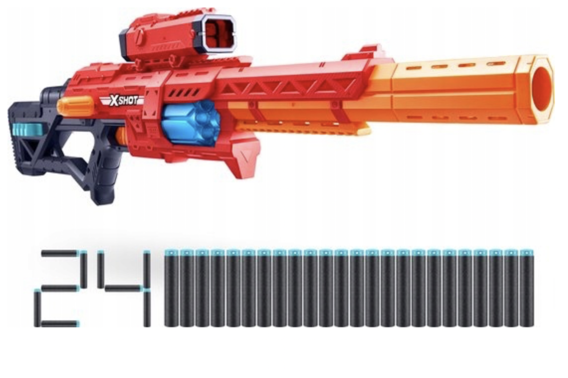 XSHOT Excel Ranger X8 – Twoja Tajna Broń z 24 Rzutkami!