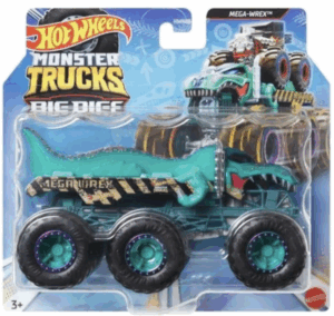 HOT WHEELS MONSTER TRUCK POJAZD Reboque Mega-Wrex