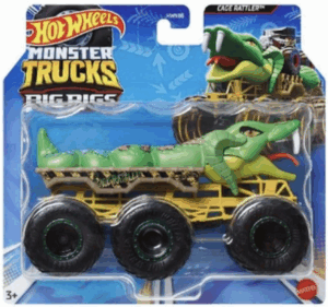HOT WHEELS MONSTER TRUCK BIG RIGS ciężarówka 1:64 Cage Rattler HWN92
