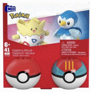 Pokémon MEGA Construction Set Poké Ball Collection: Piplup & Togepi