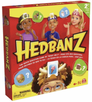 Spin Master Hedbanz Kim jestem? Gra planszowa