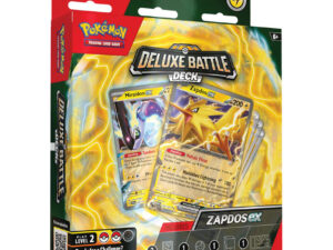 Pokémon: Zapdos ex Deluxe Battle Deck – Moc Legendarnego Pokémona!