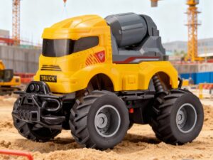ZDALNIE STEROWANA BETONIARKA RC DLA DZIECI POJAZD BUDOWLANY
