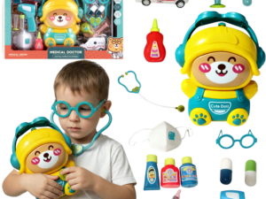 Zostań Małym Doktorem! Duży Zestaw Lekarza w Walizce – Nauka i Zabawa w Jednym!