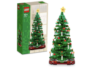 LEGO Iconic Choinka, Zabawka dla Dziecka do Zbudowania, Kolekcjonerski Zestaw Klocków dla Chłopca i Dziewczynki, Ozdoby Świąteczne, Pomysł na Prezent na Mikołajki i Pod Choinkę dla 12-latka, 40573