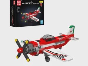 Mould King 24058 – Samolot Wyścigowy | Klocki Konstrukcyjne 470 el.