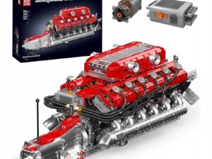 Mould King 10169 V12 – Model Silnika Ferrari 812 Superfast z Klocków